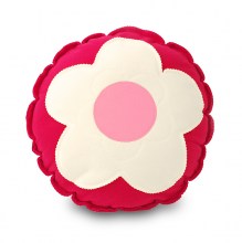 Virágos párna-puff (pink)